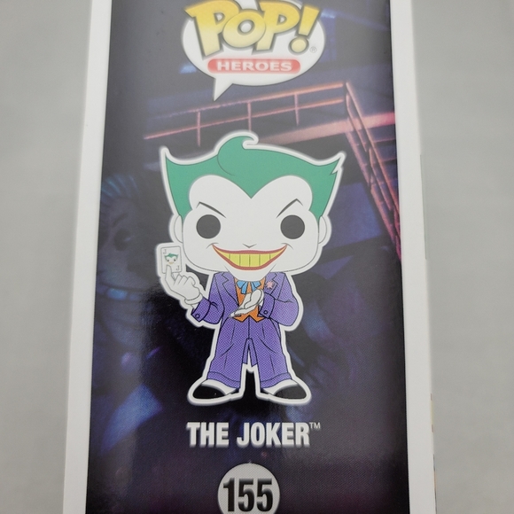 Funko Pop! Heroes The Joker #155 Batman The Animated Series - Picture 4 of 7